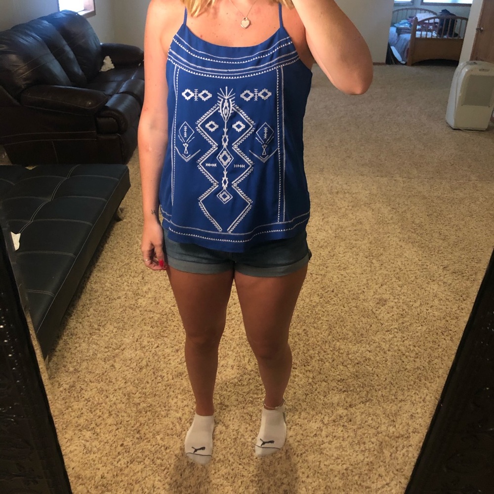 Blue Tank Top 🌎